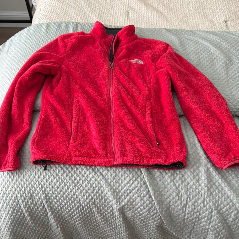 The North Face Red Fleece Jacket